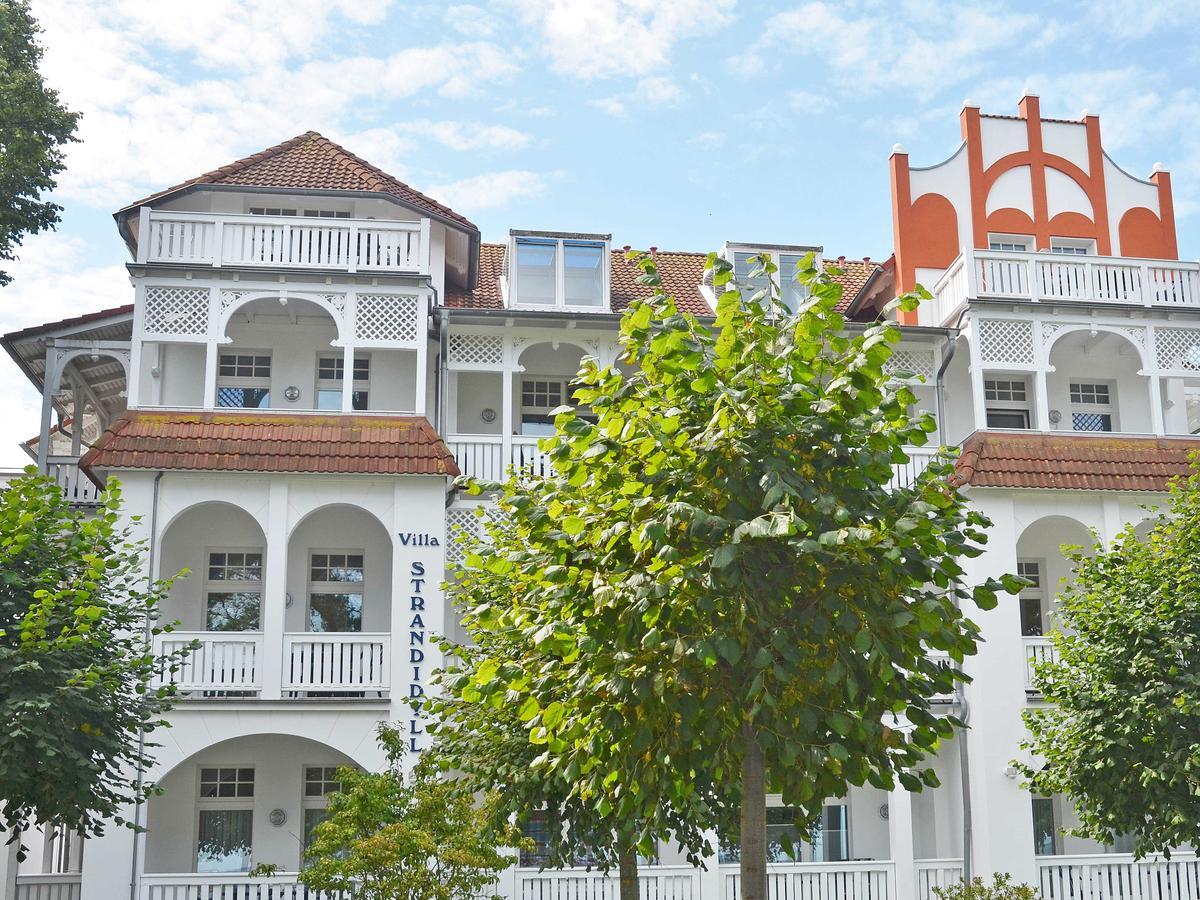 Villa Strandidyll In Binz - Wg 11 Mit Meerblick Und Zwei Balkonen Kültér fotó