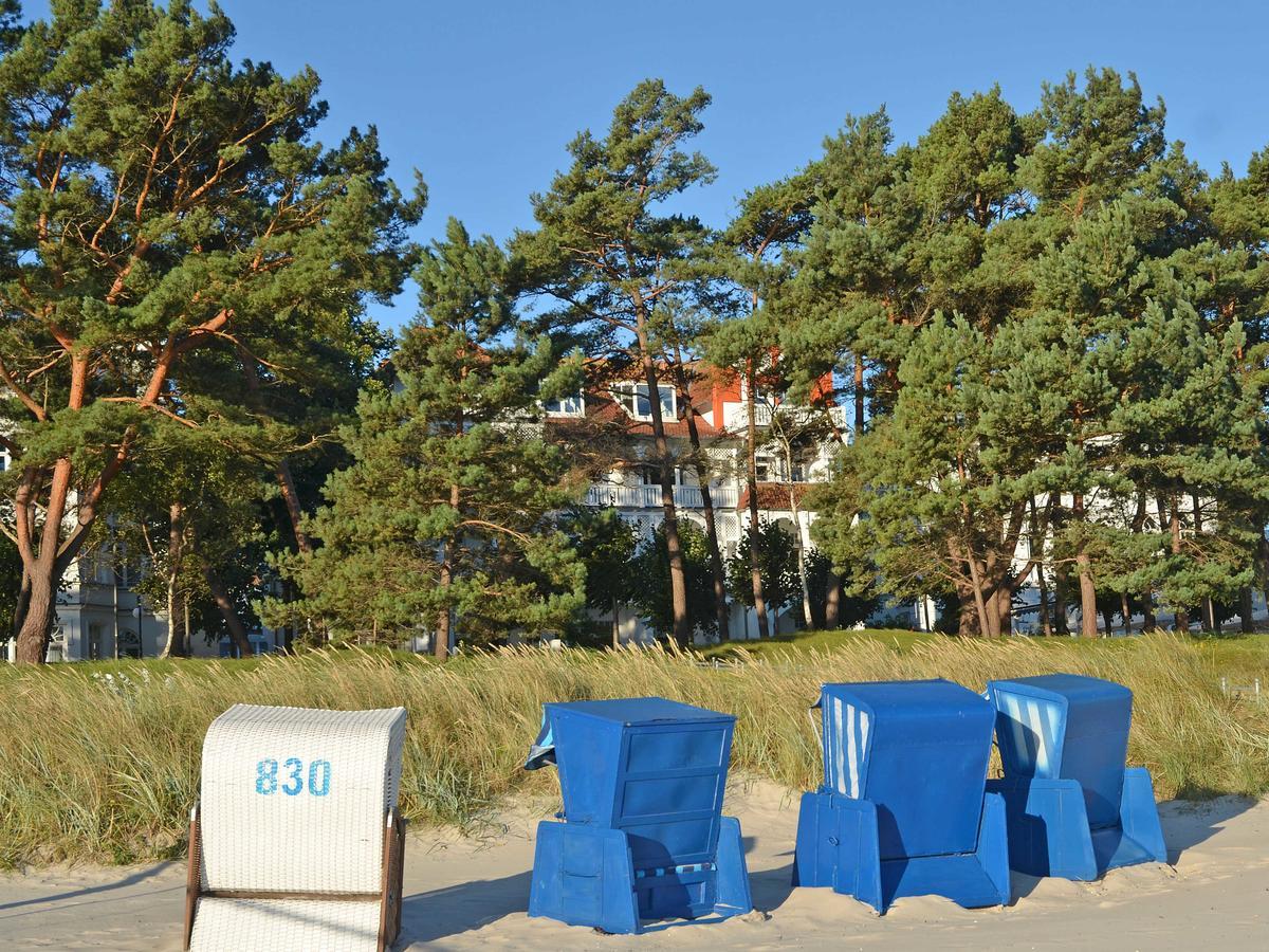 Villa Strandidyll In Binz - Wg 11 Mit Meerblick Und Zwei Balkonen Kültér fotó